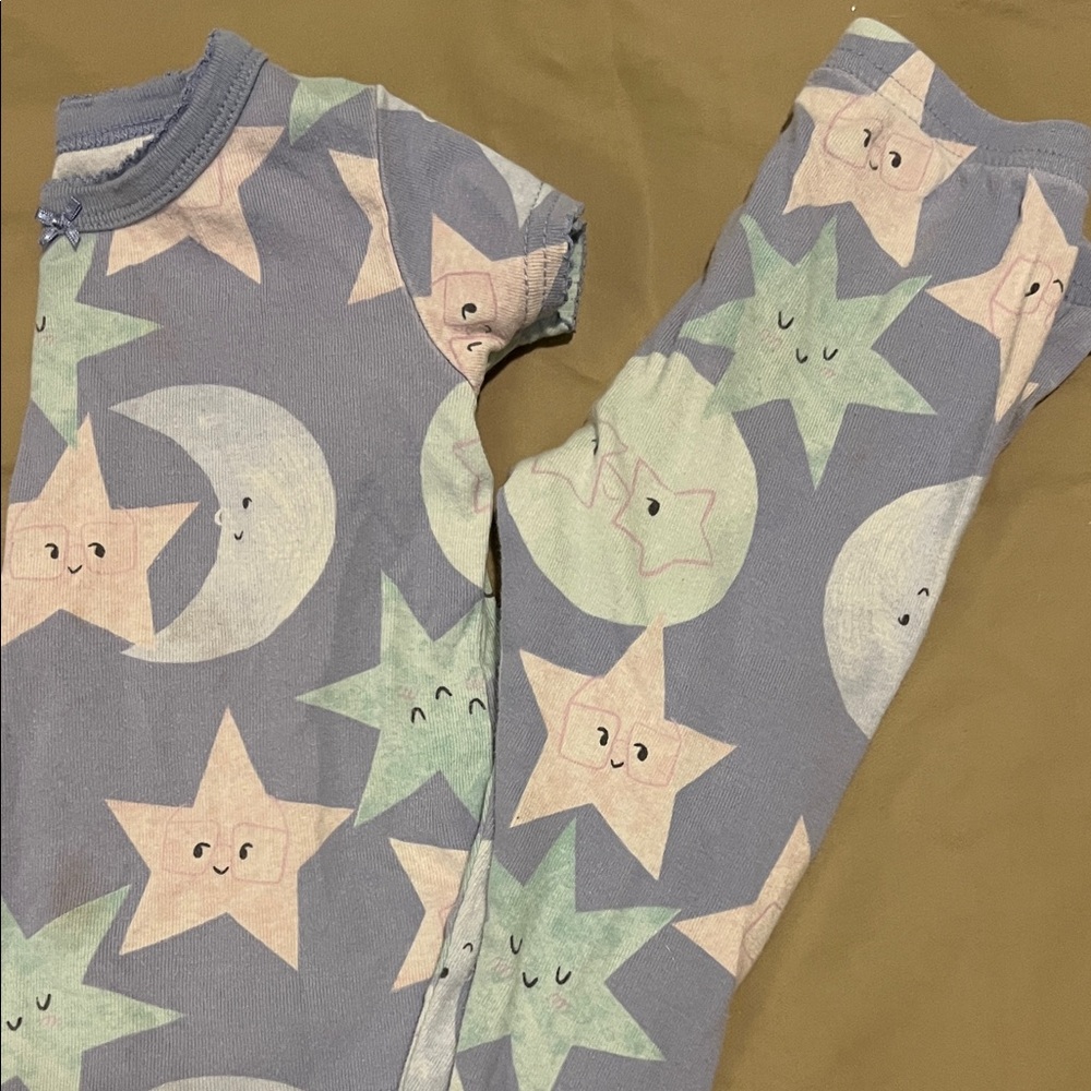 Carter's Gray and Green Pajama Set